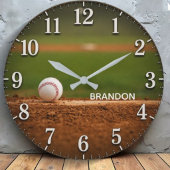 Personalized Baseball Field Custom Name Grote Klok