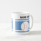 Personalized Baseball Mug Koffiemok (Voorkant rechts)