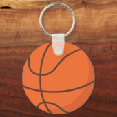 Personalized Basketball Keychain Team Player (Achterkant)