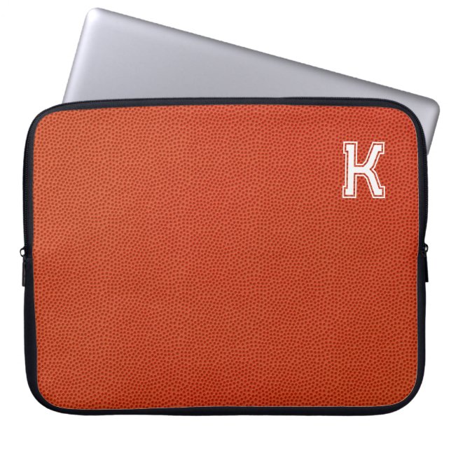 Personalized Basketball Laptop Sleeve (Voorkant)