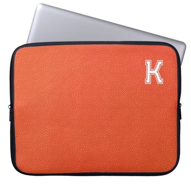 Personalized Basketball Laptop Sleeve (Voorkant)