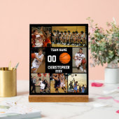 Personalized Basketball Player Room Decorative Acryl Bord (Huwelijk)