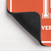 Personalized Basketball Player Sport Simple Fun Muismat (Hoek)