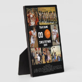 Personalized Basketball Senior Night Commemorative Fotoplaat (Zijkant)