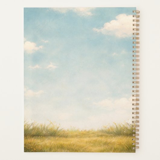 Personalized Basset Hound Tandem Planner (Achterkant)