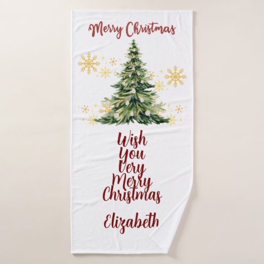 Personalized Bath Towel Badhanddoek (Badhanddoek)