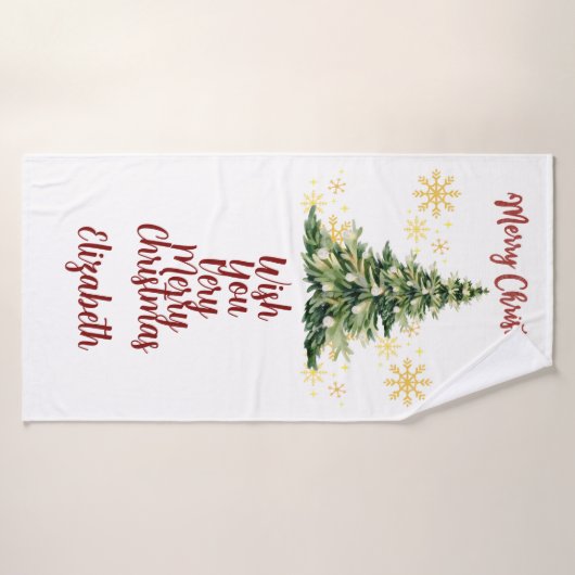 Personalized Bath Towel Badhanddoek (Badhanddoek)