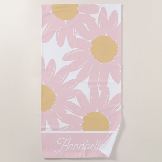 Personalized Beach Towel Strandlaken (Voorkant)