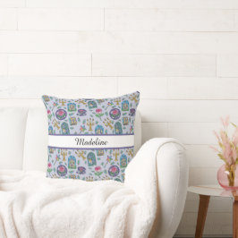 Personalized Beauty and the Beast Book Girl Kussen