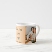 Personalized Best Dad Ever Espresso Mug Kids Names Espresso Kop (Voorkant rechts)