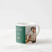 Personalized Best Dad Ever Espresso Mug Kids Names Kop (Voorkant rechts)