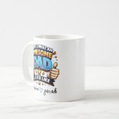 Personalized Best Daddy Ever | Custom Father’s Day Koffiemok (Voorkant links)