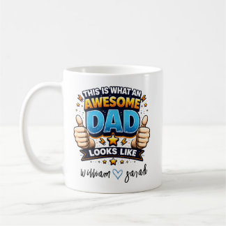 Personalized Best Daddy Ever | Custom Father’s Day Koffiemok