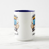 Personalized Best Daddy Ever | Custom Father’s Day Mok (Midden)