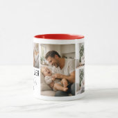 Personalized BEST DADDY Photo|Custom Father’s Day Mok (Midden)