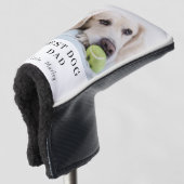 Personalized Best Dog Dad Custom Photo Golfheadcover (3/4 voorkant)