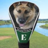 Personalized Best Dog Dad photo German Shepherd Golfheadcover
