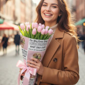 Personalized “Best Dog Ever” Newspaper  Cadeaupapier