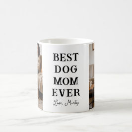 Personalized Best Dog Mom 2 Photo | Mother’s Day Koffiemok