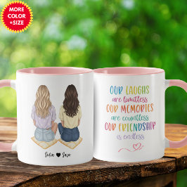 Personalized Best Friend Mug for Women | Funny Fri Mok