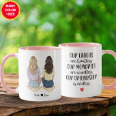 Personalized Best Friend Mug for Women | Funny Fri Mok