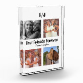 Personalized Best friends forever 4 foto collage (Links)