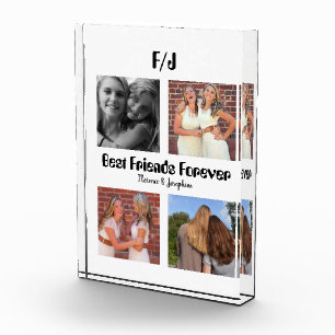 Personalized Best friends forever 4 foto collage