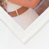 Personalized Best friends forever 4 foto collage Fleece Deken (Hoek)