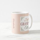Personalized Best Grandma Ever Koffiemok (Voorkant rechts)