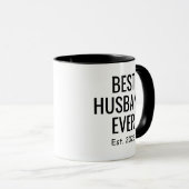 Personalized Best Husband Ever Mug  Mok (Voorkant rechts)