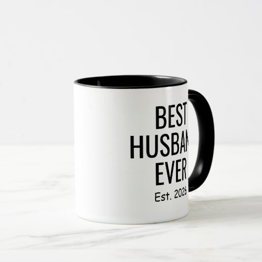 Personalized Best Husband Ever Mug  Mok (Voorkant rechts)