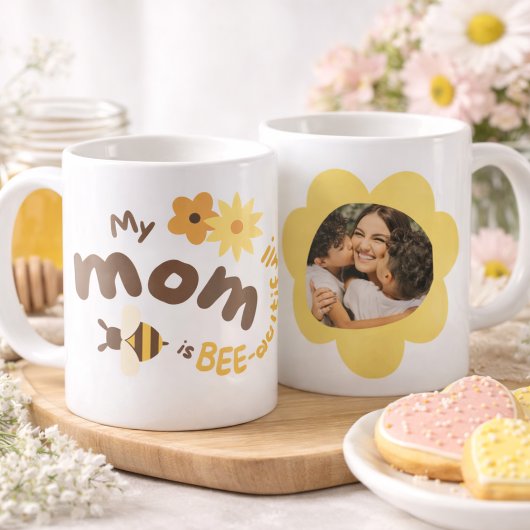 Personalized Best Mom Ever Photo Mug Koffiemok