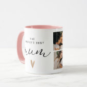 Personalized Best Mom Ever Photo Mug Mok (Voorkant links)