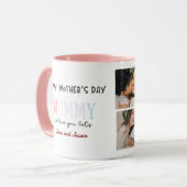Personalized Best Mom Ever Photo Mug Mok (Voorkant links)