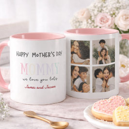 Personalized Best Mom Ever Photo Mug Mok
