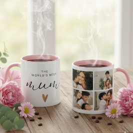 Personalized Best Mom Ever Photo Mug Mok