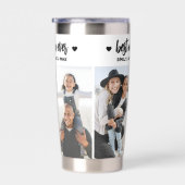 Personalized Best Mom Photo Collage Mother Geïsoleerde Drinkbeker (Rechts)