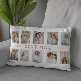 Personalized Best Mom Pillow | Custom Photos Accent Kussen