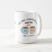 Personalized Best-Tea Couple   Koffiemok (Voorkant rechts)