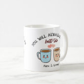 Personalized Best-Tea Couple   Koffiemok (Voorkant rechts)