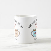 Personalized Best-Tea Couple   Koffiemok (Center)