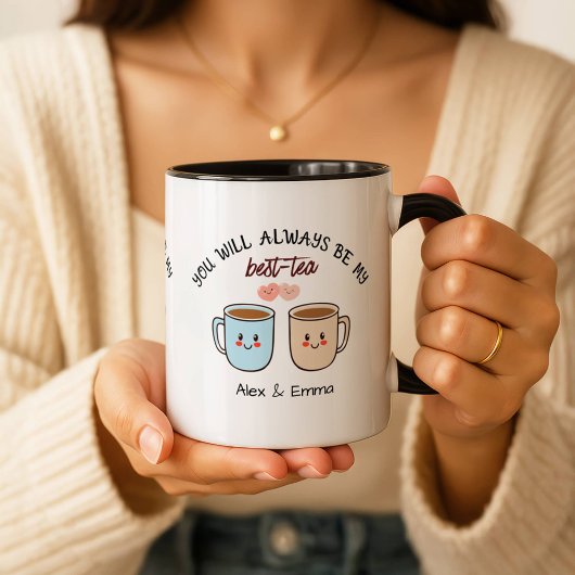 Personalized Best-Tea Couple   Mok