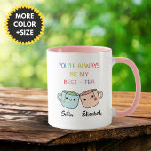 Personalized Best-Tea Mug – Best Friend Gift Mok