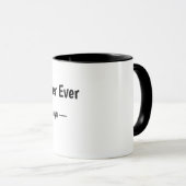 Personalized Best Teacher Ever Mug | Custom Name Mok (Voorkant rechts)