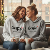 Personalized Besties Hoodie BFF Date Shirt
