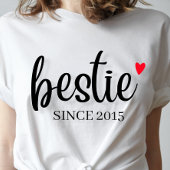 Personalized Besties shirt BFF 