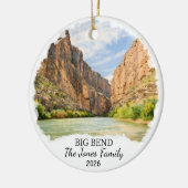 Personalized Big Bend National Park Ornament Texas (Links)
