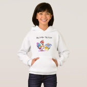 Personalized Big Brother Big Sister Hoodie (Voorkant volledig)