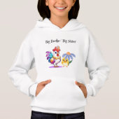Personalized Big Brother Big Sister Hoodie (Voorkant)