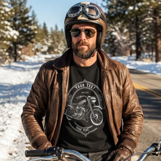 Personalized Biker Sweatshirt Gift For Him